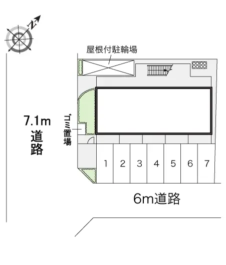 ★手数料０円★泉佐野市日根野　月極駐車場（LP）